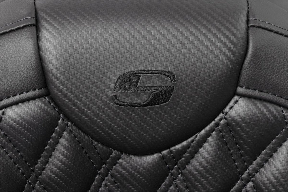 Saddlemen Roadsofa Carbon Fibre Seat For Harley Davidson FLH 1868 2021 - Black