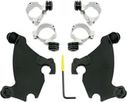 Memphis Shades Gauntlet Fairing Trigger Lock Hardware Kit For Harley Davidson FXD 1340 1995-1998 - Black