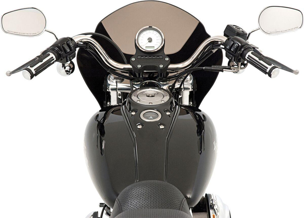 Memphis Shades Gauntlet Fairing For Harley Davidson FXD 1340 1995-1998 - Black Gloss Smoke
