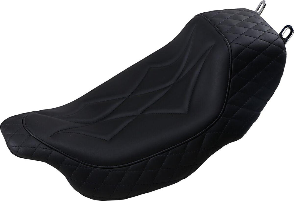 Mustang Revere Journey Solo Seat For Harley Davidson FLH 1868 2021 - Black