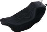 Mustang Revere Journey Solo Seat For Harley Davidson FLH 1868 2021 - Black