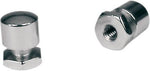 Mustang  Seat Bolts and Mounting Nuts For Harley Davidson FLHR 1340 1994-1998 - Chrome