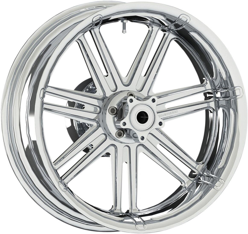 Arlen Ness 7-Valve Forged Aluminium Wheel For Harley Davidson FLHR 1584 2009 18x5.5 Rear - Chrome Silver