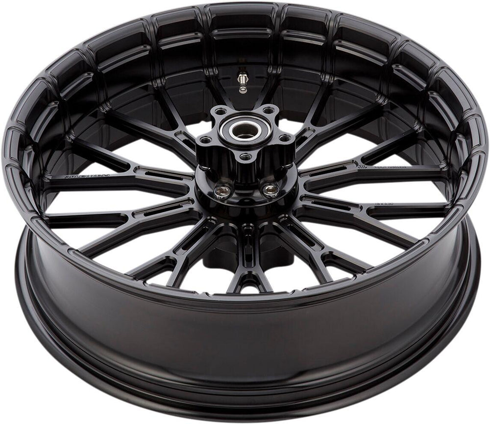 Arlen Ness Y-Spoke Rim For Indian Chief 111 2014-2020 18x5.5 Rear - Black Semi-Gloss