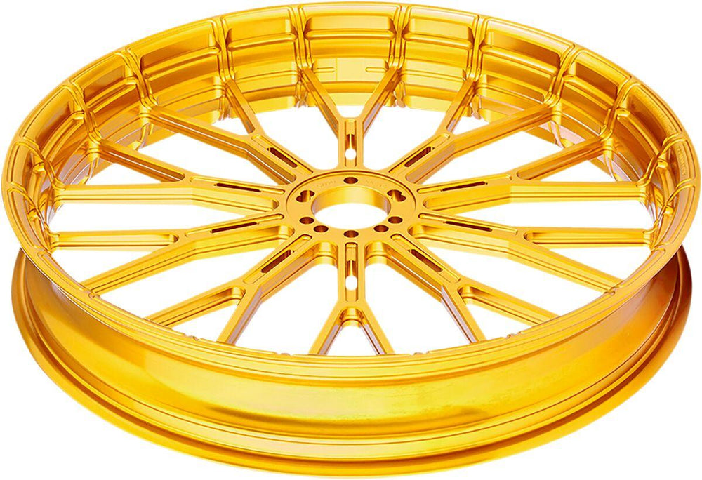 Arlen Ness Y-Spoke Rim For Indian Chief 111 2014-2020 21x3.5 Front - Gold Semi-Gloss