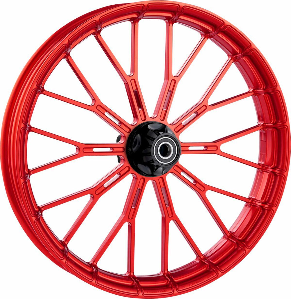 Arlen Ness Y-Spoke Rim For Indian Chief 111 2014-2020 21x3.5 Front - Red Semi-Gloss