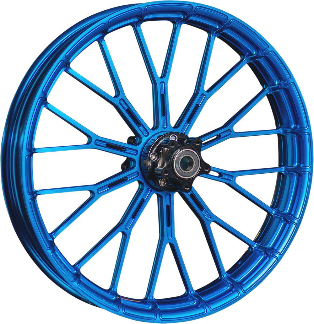 Arlen Ness Y-Spoke Rim For Indian Chief 111 2014-2020 21x3.5 Front - Blue Semi-Gloss