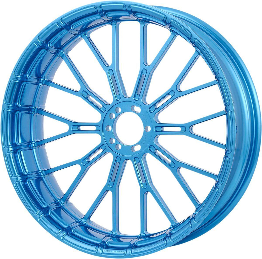 Arlen Ness Y-Spoke Rim For Indian Chief 111 2014-2020 18x5.5 Rear - Blue Semi-Gloss
