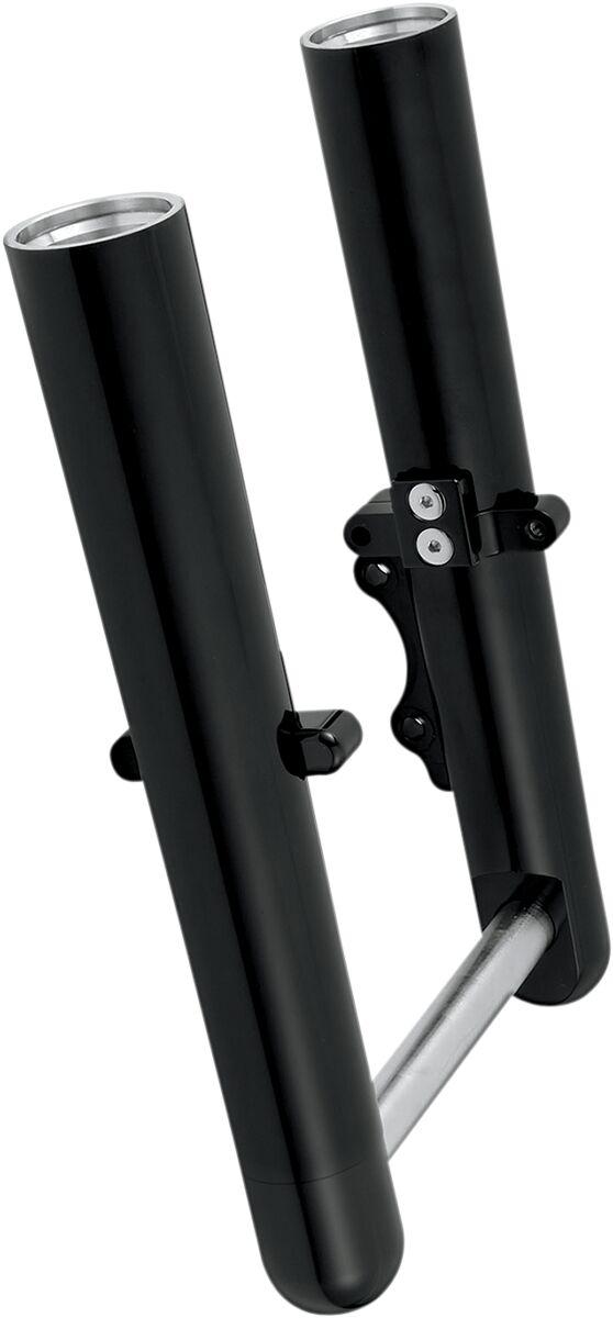 Arlen Ness Dual-Disc Hot Legs Fork Legs For Harley Davidson FLHR 1584 2008 Lower - Black