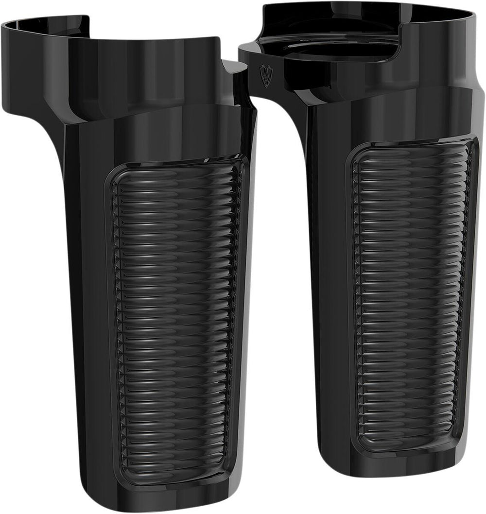 Arlen Ness Method Performance Bagger Fork Guards For Harley Davidson FLHR 1690 - Black