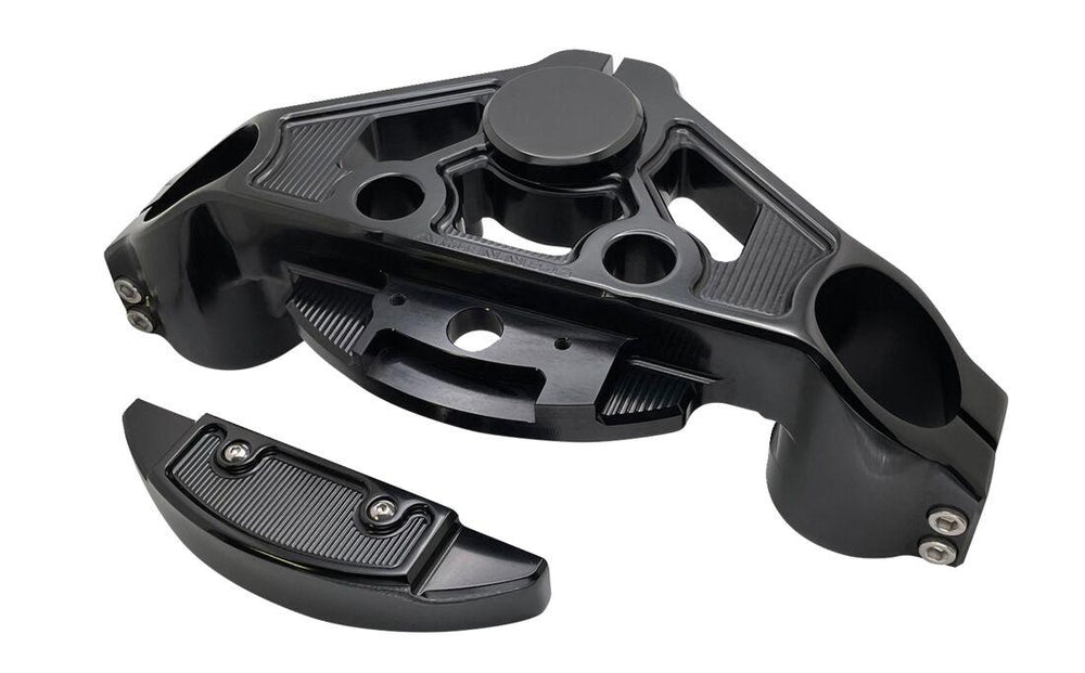 Arlen Ness Method (+2â) Drop Triple Tree Kits For Harley Davidson FLTRK 1868 2020-2024 - Black