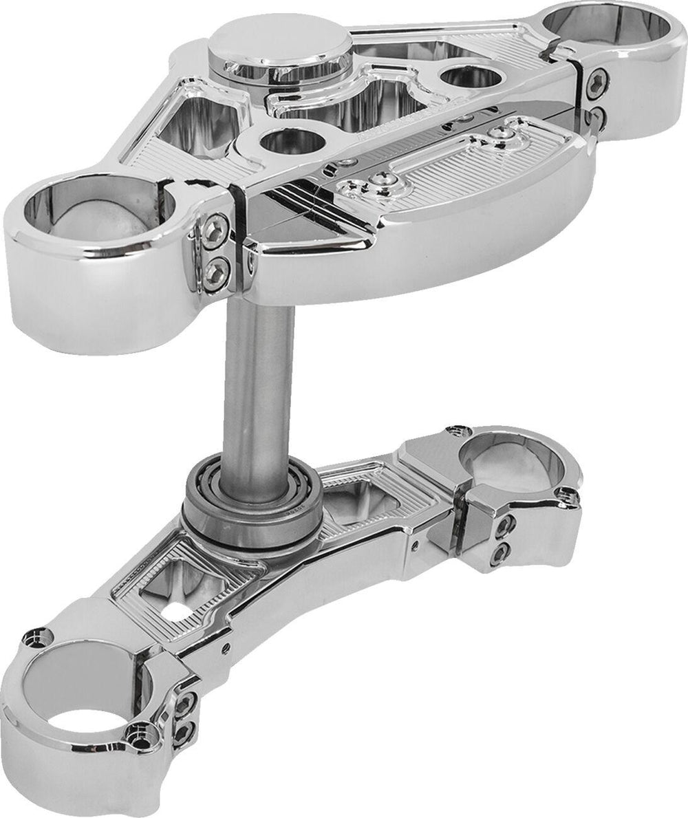 Arlen Ness Method Triple Tree Kits For Harley Davidson FLTRK 1868 2020-2023 - Chrome