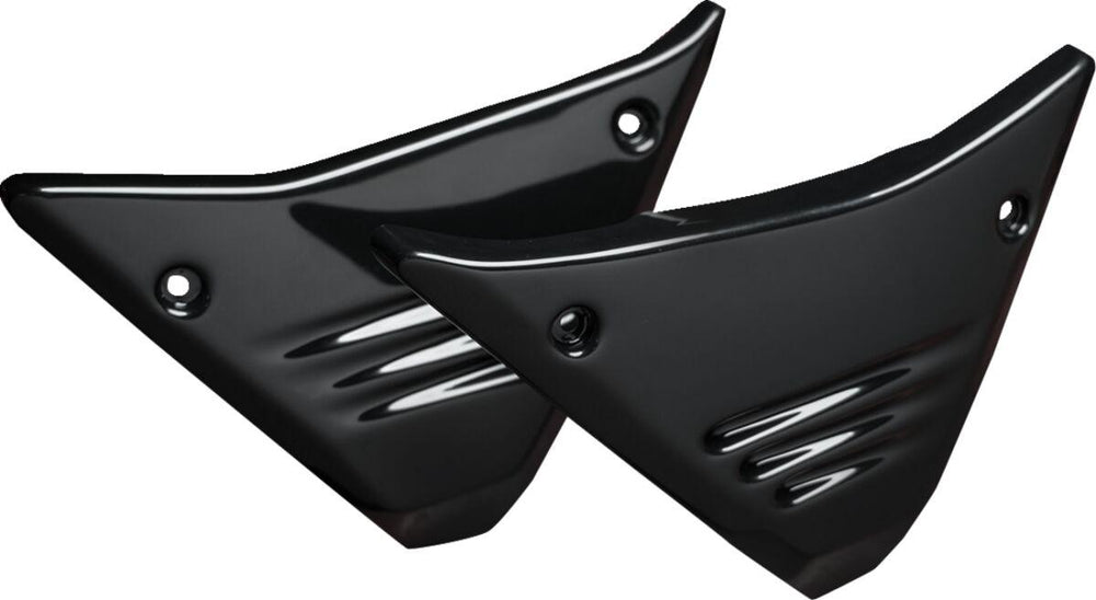 Arlen Ness Custom Side Covers For Harley Davidson FXR1340 1986-1994 - Black