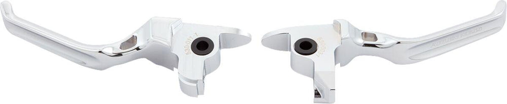 Arlen Ness Method Lever Set For Harley Davidson FLDE 1750 2018-2020 - Chrome Silver