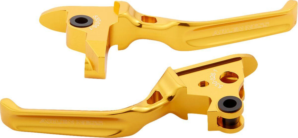 Arlen Ness Method Lever Set For Harley Davidson FLD 1690 2012-2013 - Gold