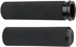 Arlen Ness Knurled Grips For Harley Davidson FLDE 1750 2018-2020 - Black