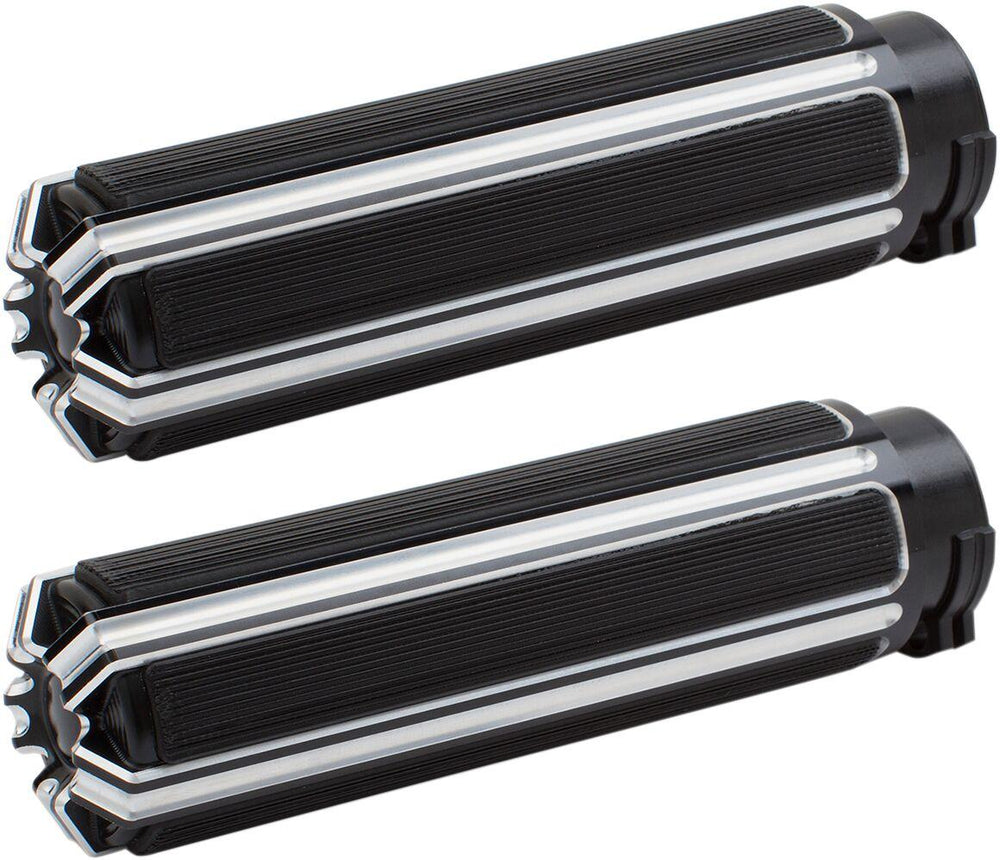 Arlen Ness Ness-Tech 10-Gauge Comfort Grips For Harley Davidson FL 1200 1976-1977 - Black