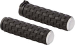 Arlen Ness Air Trax Grips For Harley Davidson FLD 1690 2012-2013 - Black Chrome