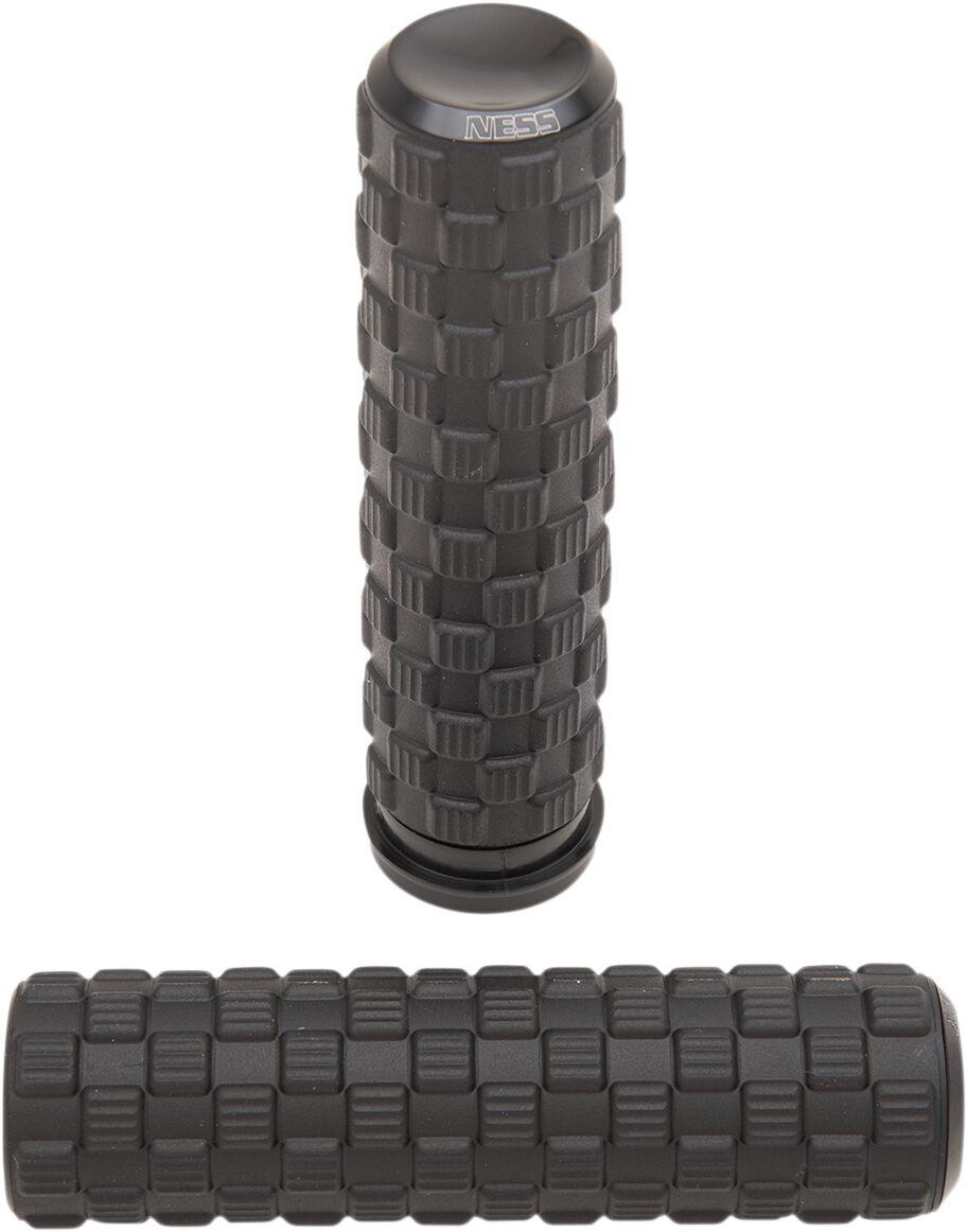 Arlen Ness Air Trax Grips For Harley Davidson FLD 1690 2012-2013 - Black