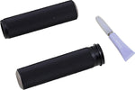 Arlen Ness Knurled Grips For Harley Davidson FLD 1690 2012-2013 - Black Titanium