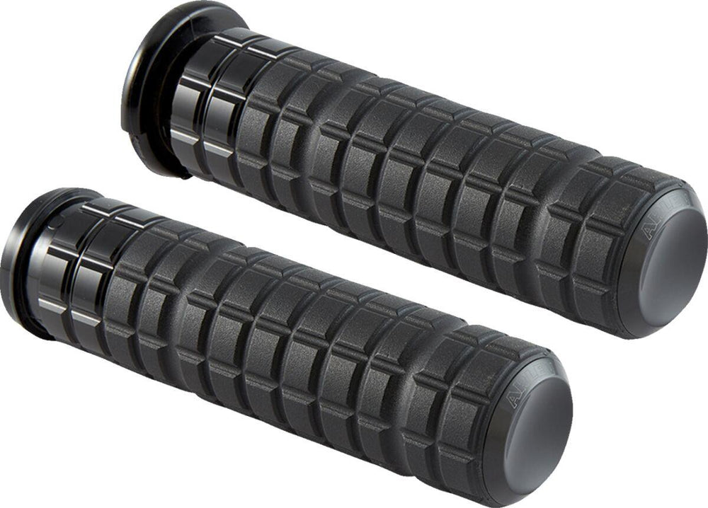Arlen Ness SpeedLiner Grips For Harley Davidson FLD 1690 2012-2013 - Black