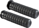 Arlen Ness SpeedLiner Grips For Harley Davidson FLD 1690 2012-2013 - Black