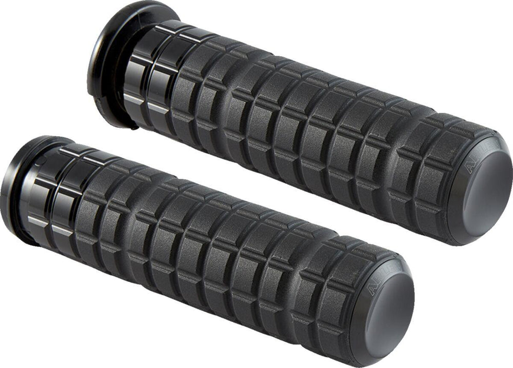 Arlen Ness SpeedLiner Grips For Harley Davidson FLDE 1750 2018-2020 - Black