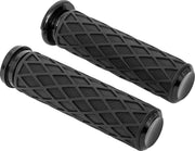 Arlen Ness Diamond Grips For Harley Davidson FLD 1690 2012-2013 - Black