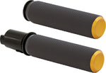 Arlen Ness Knurled Grips For Harley Davidson FLHX 1923 2024 - Black Gold