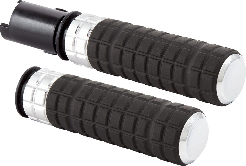 Arlen Ness SpeedLiner Grips For Harley Davidson FLHX 1923 2024 - Black Chrome
