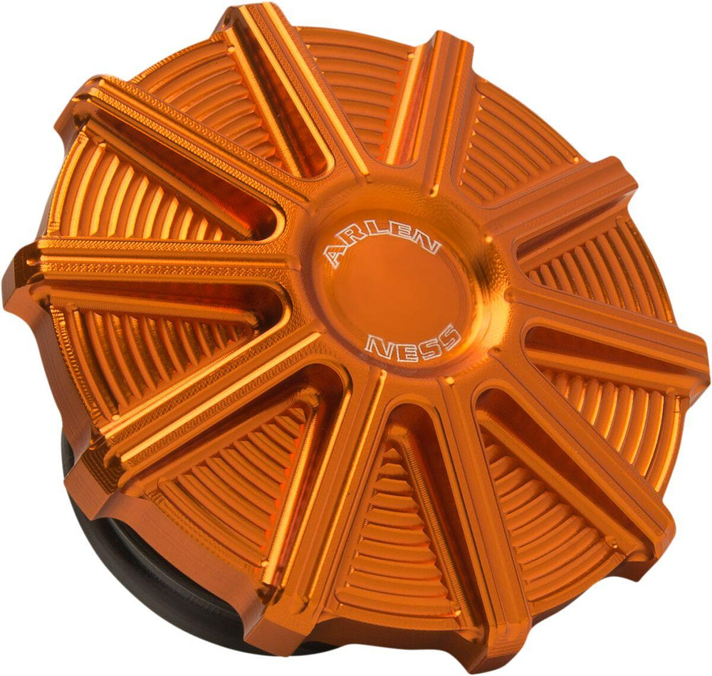 Arlen Ness Vented Gas Cap For Harley Davidson FLD 1690 2012-2013 - Orange