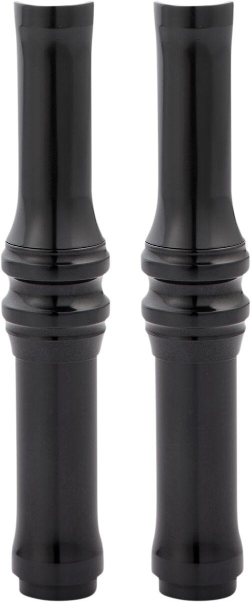 Arlen Ness Pushrod Tube Cover Kit For Harley Davidson FLDE 1750 2018-2020 - Black Anodized