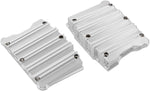 Arlen Ness 10 Gauge Rocker Box Top Covers For Harley Davidson FLD 1690 2012-2013 - Chrome