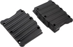 Arlen Ness 10 Gauge Rocker Box Top Covers For Harley Davidson FLD 1690 2012-2013 - Black