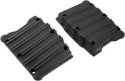 Arlen Ness 10 Gauge Rocker Box Top Covers For Harley Davidson FLD 1690 2012-2013 - Black
