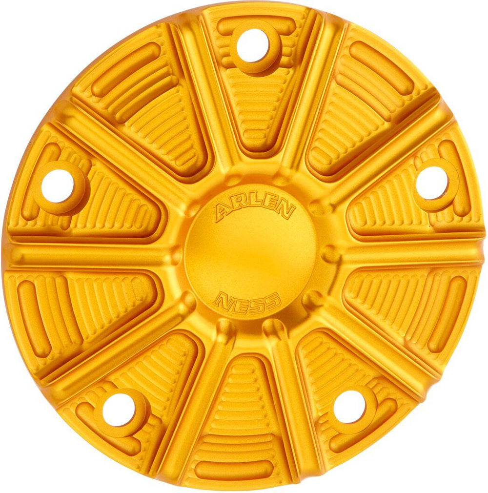 Arlen Ness 10-Gauge Points Cover For Harley Davidson FLD 1690 2012-2013 - Gold