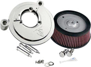 Arlen Ness Big Sucker Air Filter Kit For Harley Davidson FLHR 1584 2008 - Chrome