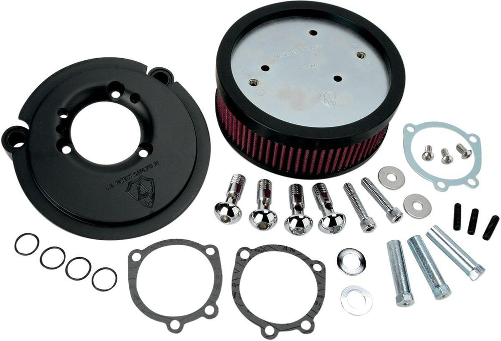 Arlen Ness Big Sucker Air Filter Kit For Harley Davidson XL 1200 C 1996-2020 - Black