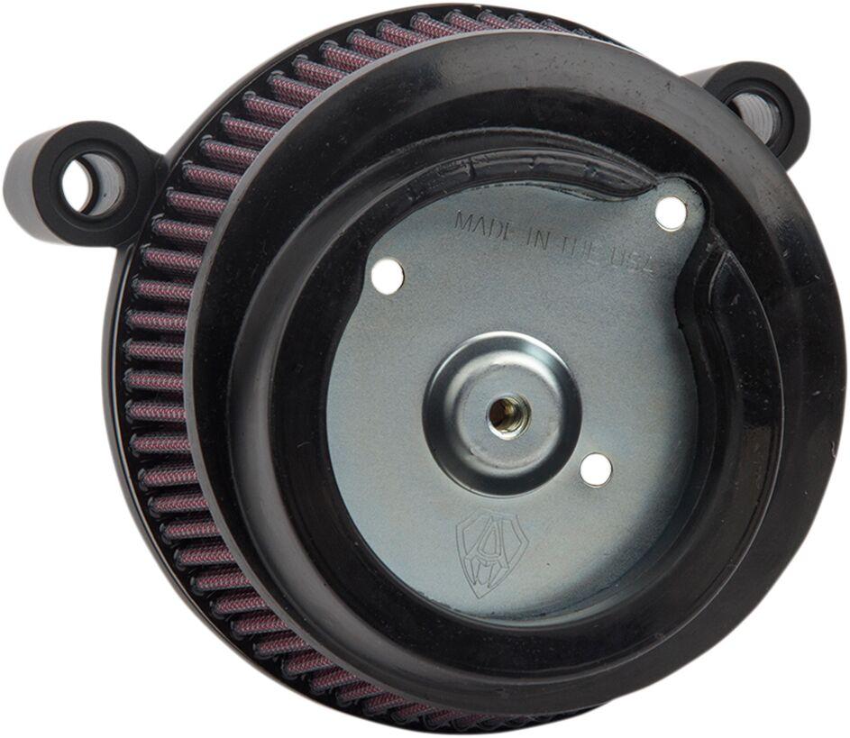Arlen Ness Big Sucker Air Filter Kit For Harley Davidson FLD 1690 2012-2013 - Black
