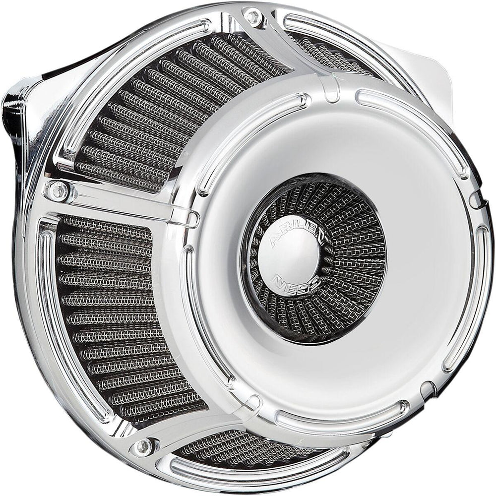 Arlen Ness Inverted Series Air Cleaner Kit For Harley Davidson FLD 1690 2012-2013 - Chrome