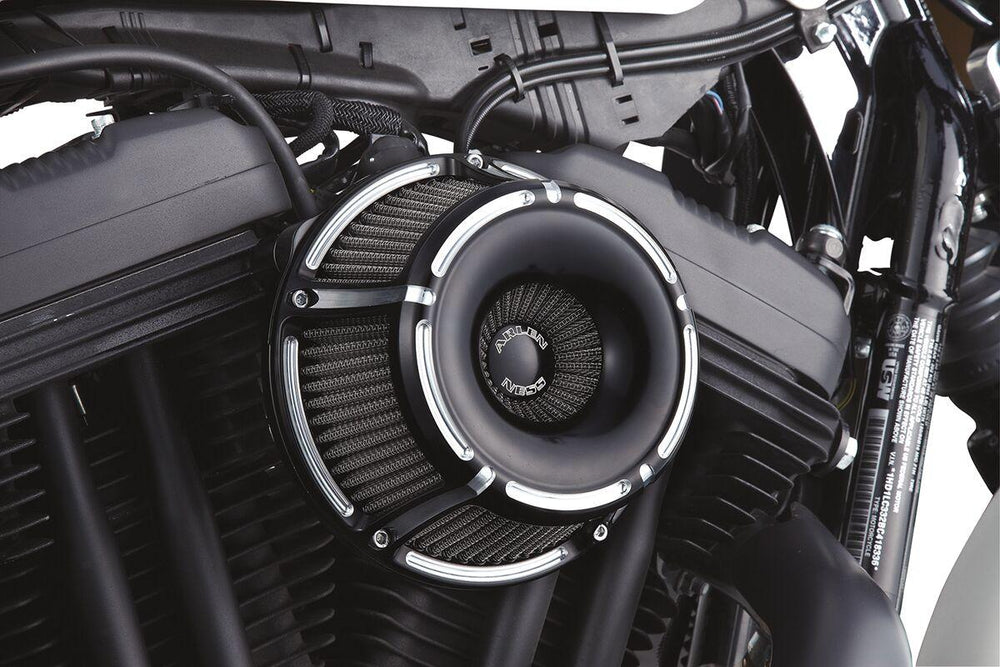 Arlen Ness Inverted Series Air Cleaner Kit For Harley Davidson XL 1200 C 1996-2020 - Black