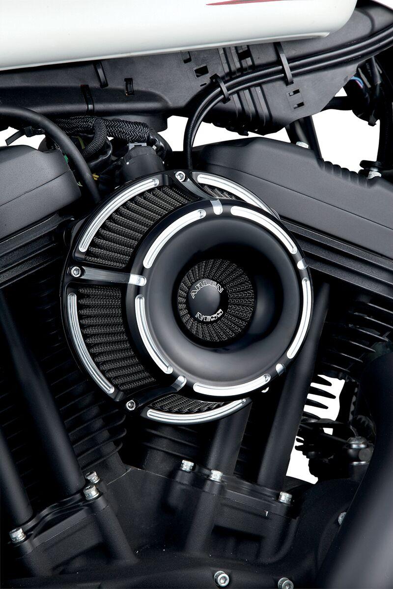 Arlen Ness Inverted Series Air Cleaner Kit For Harley Davidson XL 1200 C 1996-2020 - Black