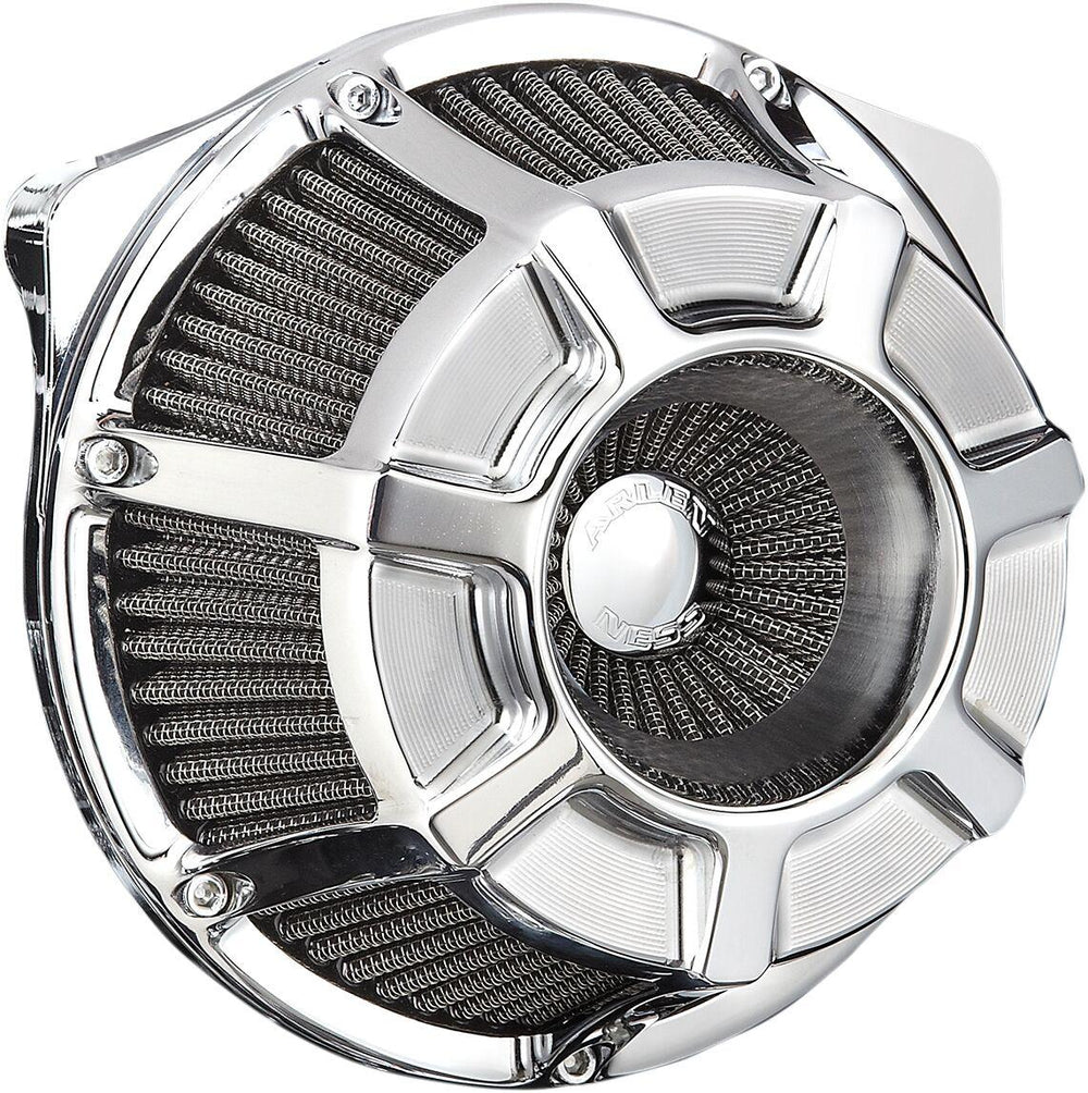 Arlen Ness Inverted Series Air Cleaner Kit For Harley Davidson FLD 1690 2012-13 - Chrome