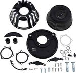 Arlen Ness Inverted Series Air Cleaner Kit For Harley Davidson XL 1200 C 1996-2020 - Black