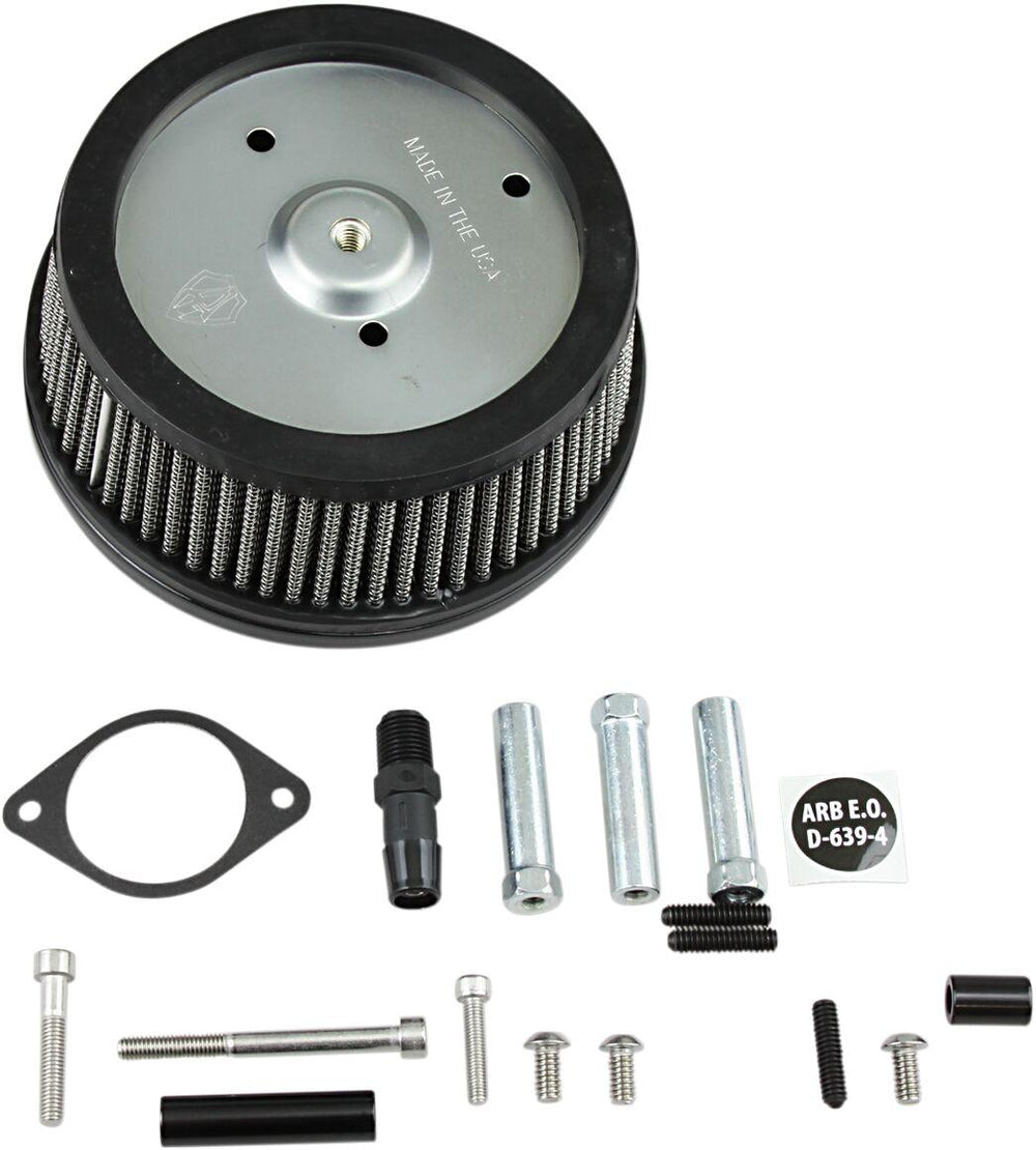 Arlen Ness Big Sucker Air Filter Kit For Harley Davidson XG 500 2015-16 - Black