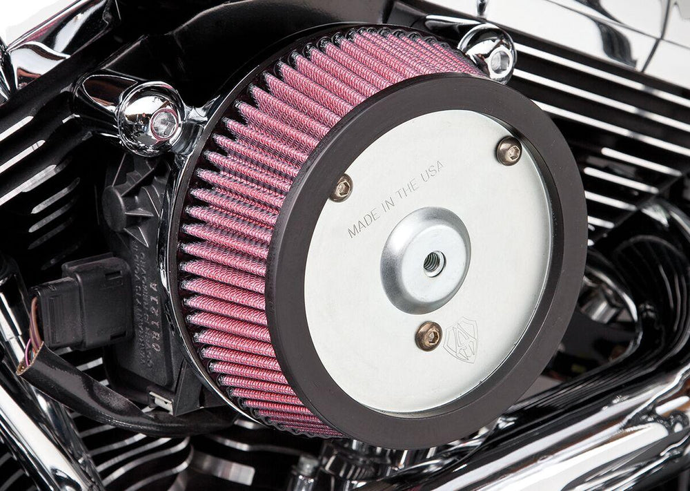 Arlen Ness Big Sucker Air Filter Kit For Harley Davidson XL 1200 C 2016-2020 - Chrome