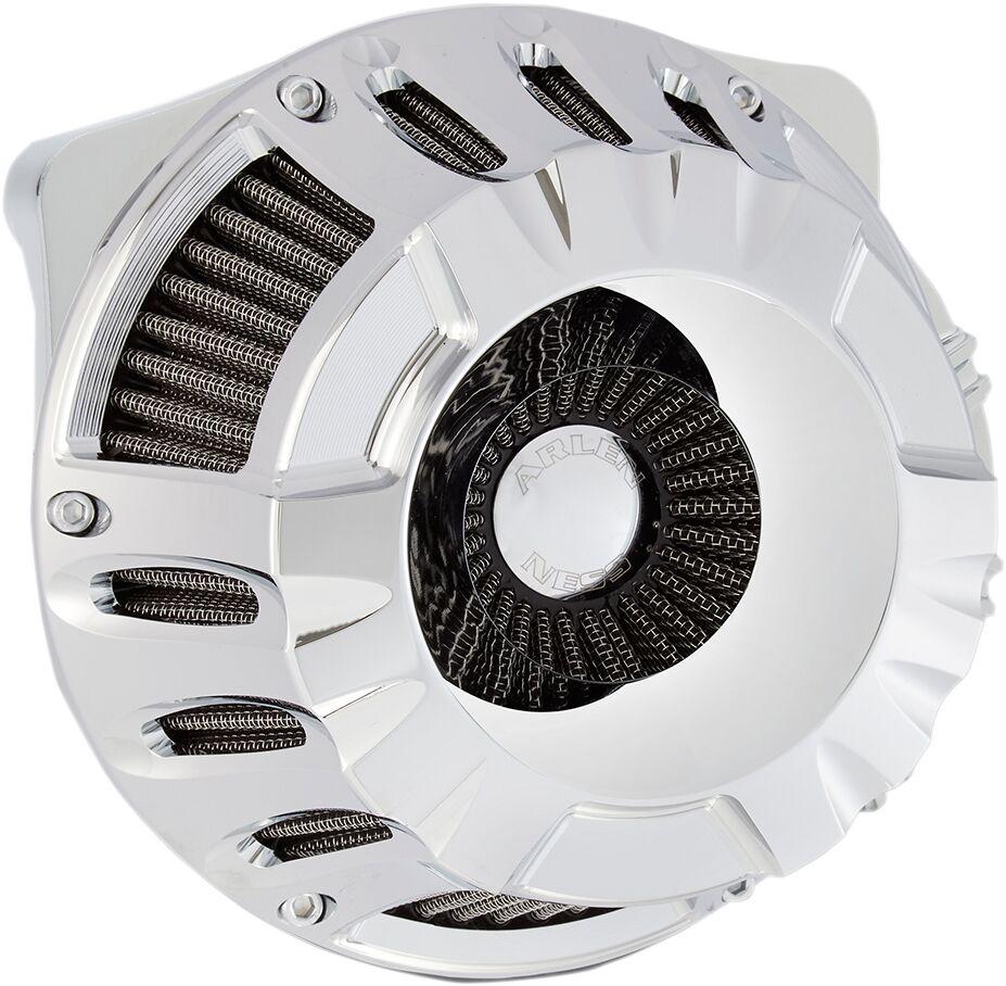 Arlen Ness Inverted Series Air Cleaner Kit For Harley Davidson FLDE 1750 2018-2020 - Chrome