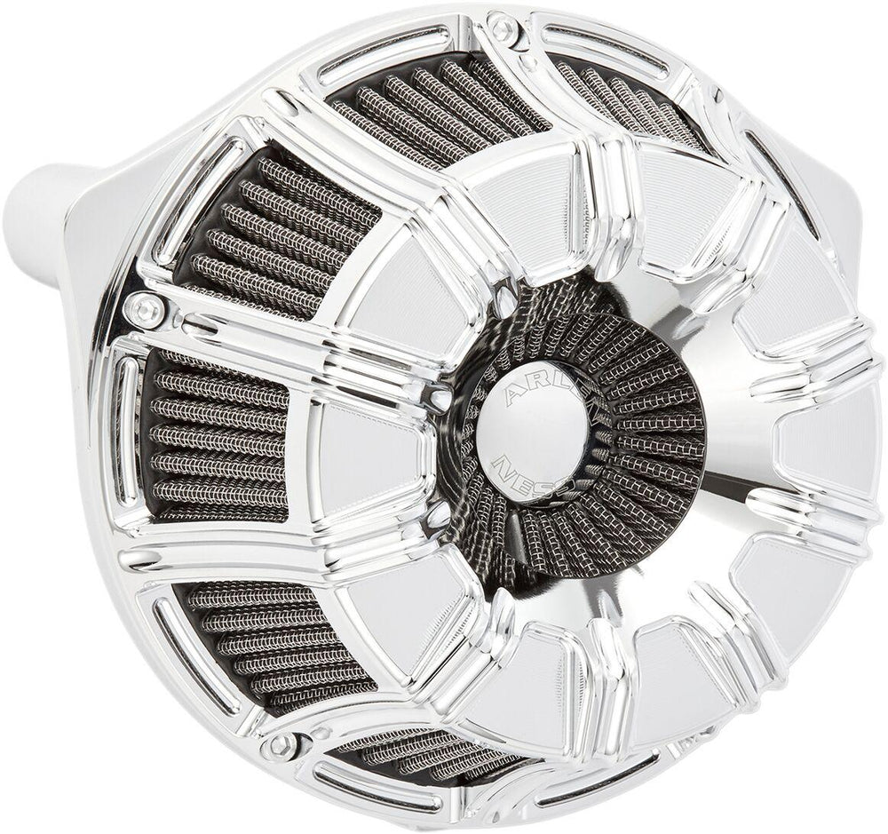 Arlen Ness Inverted Series Air Cleaner Kit For Harley Davidson FLDE 1750 2018-2020 - Chrome