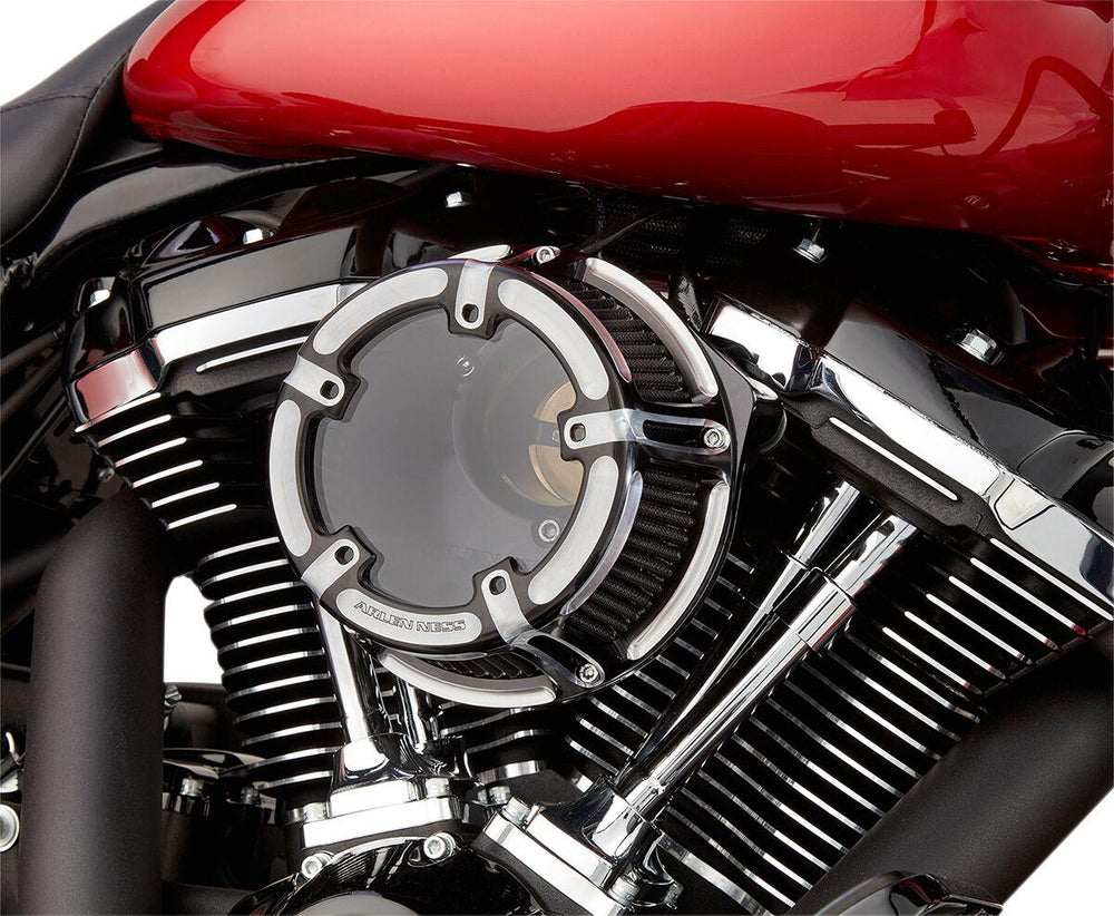 Arlen Ness Method Clear Series Air Cleaner For Harley Davidson FLDE 1750 2018-2020 - Black