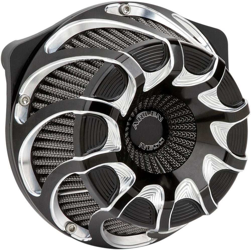 Arlen Ness Inverted Series Air Cleaner Kit For Harley Davidson FLD 1690 2012-2013 - Black